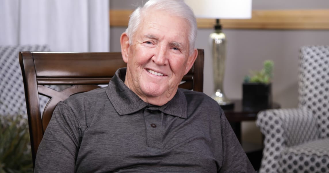 Darnell the dental-implant supported denture patient in Pocatello, ID